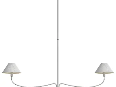 Griffin Grande Linear Chandelier 3D model