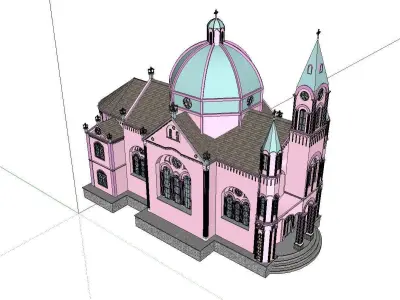 Architecture-Religion-God-Culture-Temple -0225 3D model