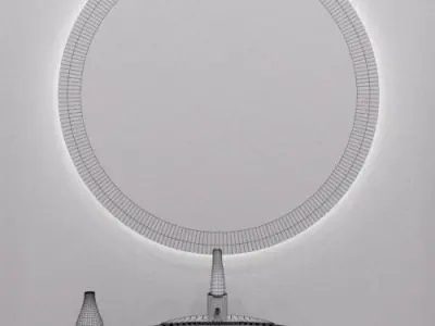Illuminated Mirror 29 3D model