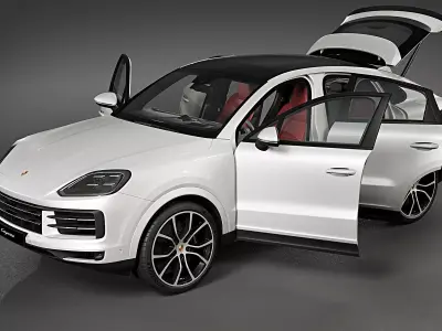 2024 Porsche Cayenne Coupe 3D model