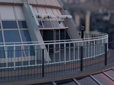 Stratosphere Tower  3D model