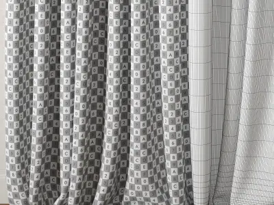 Curtain 101 3D model