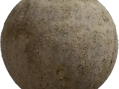 Compact Sandy Soil with Fine Pebbles  Texture