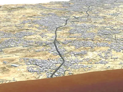 Abha Saudi Arabia 3D model