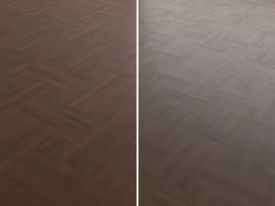 Walnut Wood Flooring and Parquet Set 03 Texture