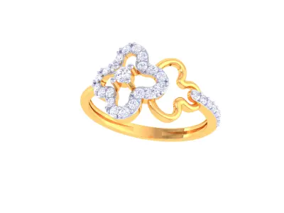 Women Ring Render 3dm STL OBJ FBX Details  3D print model get