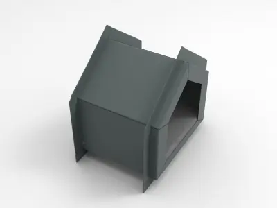 Touffu Pet House 3D model