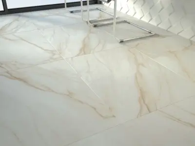 FLAVIKER SUPREME GOLDEN CALACATTA SILVER DREAM Set 02 3D model