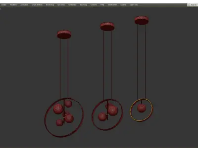 IONA RING Low-poly 3D model