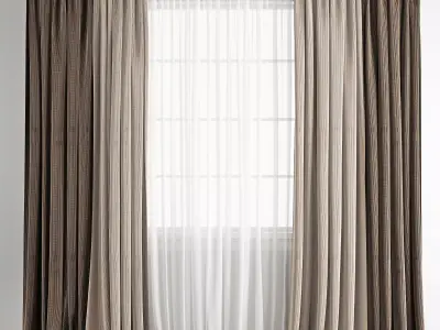 Curtain 386 3D model