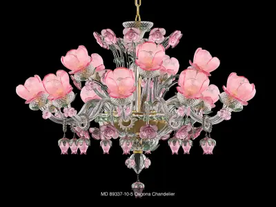 89337 Osgona Collection of Murano Glass Lamps 3D Model Pack