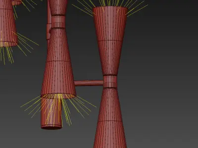 MILO FOYER PENDANT By Kalco 3D model