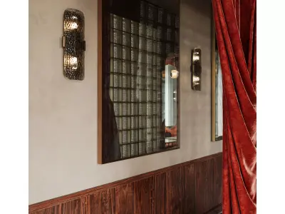 Velvet Lounge - Lounge 3d scene 3D model