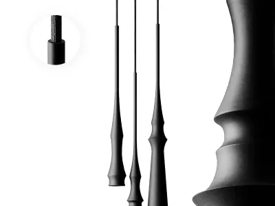 SLEND Pendant 01-02-03 from Bover 3D model