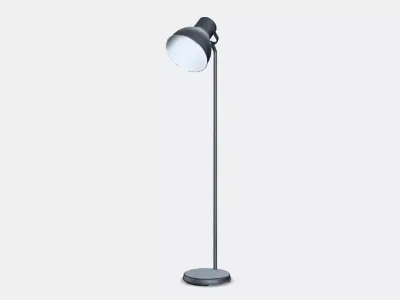 HEKTAR Lampadaire Low-poly 3D model