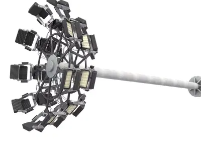 Stadium Light Tower 3D model buy