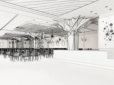 Business - Food Beverage 7-091 3D model