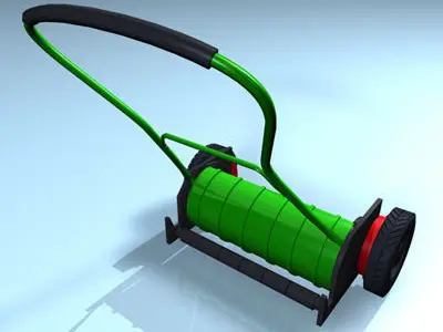 Push Mower 01 3D model