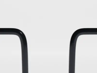 Bike Rack Low-poly 3D model