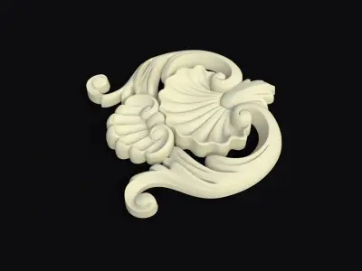 dekor ornament 3D model 86