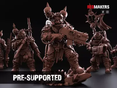 Renegade Solar Guard - Squad - Heretics 3D print model