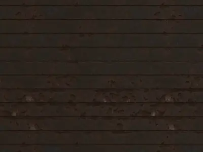 Rusted Full Metal Corrugated PBR Seamless Texture