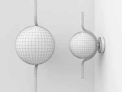 Nosseto Wall Light 3D model