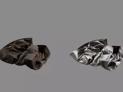 Crushed Keg 07 3D model