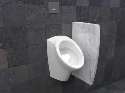 Collection Urinal 2 3D Model Pack