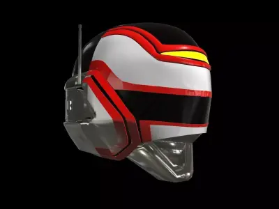 Jaspion Helmet 3D model