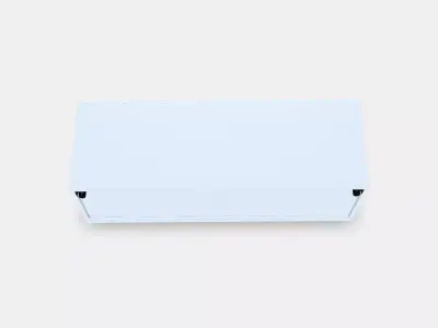 BESTA Shelf unit with doors 1 Low-poly 3D model