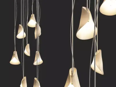 GAMADECOR PAPPARDELLE low poly 3d model Low-poly 3D model