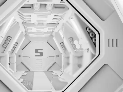 STARSHIP CORRIDOR   3D model