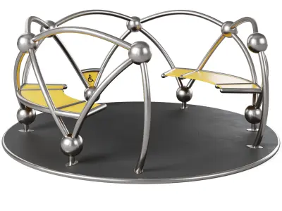 Inclusive roundabout Atomic by Inter-play 3D model