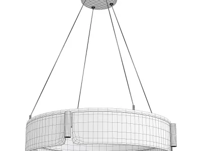 TRIBECA CHANDELIER Low-poly 3D model