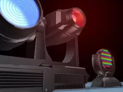 moving head collection 3D model