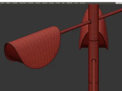 MARCELLA MOLLIS Low-poly 3D model