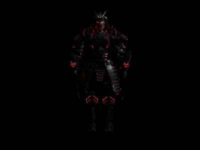 Samurai Sentinel 3D model