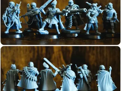 Universal Guard - Ghosts 3D print model