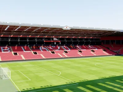 Bramall Lane Stadium - Sheffield England 3D model