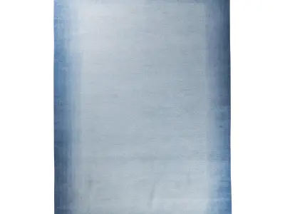 Bamboo and Wool Border Blue 3D model