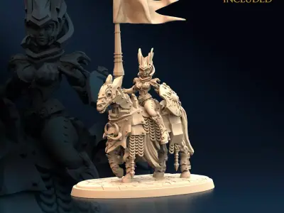 Perpetual Night 2 - Knight 3D print model