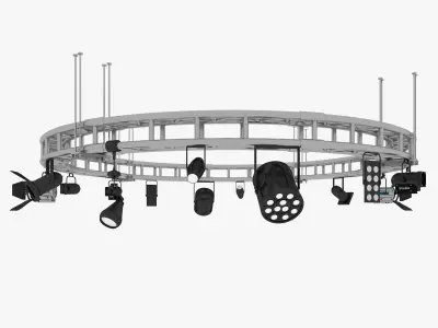 Light Truss 5 3D model