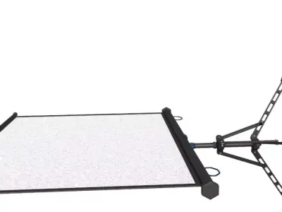 Projector Screen 3D model