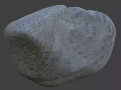 Realistic Stone Rock 3D Model 3D model