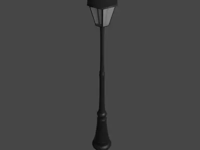 Street Lamp 3D model purchase