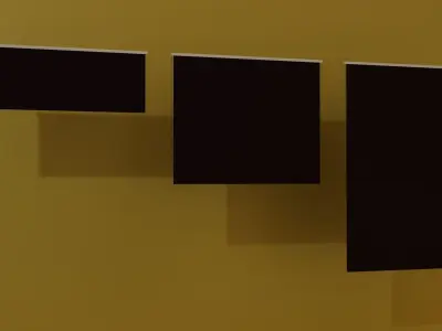 Window Roller Shutter Blackout blinds 3D Model 3D print model