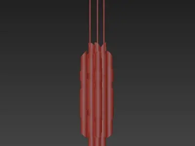 Segretto 1 Light Mini Pendant 3D model