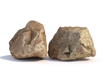 136 stone 3D model