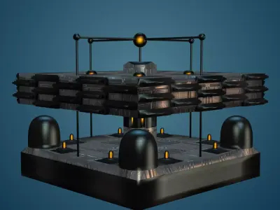 Sci-Fi Structure I 3D model